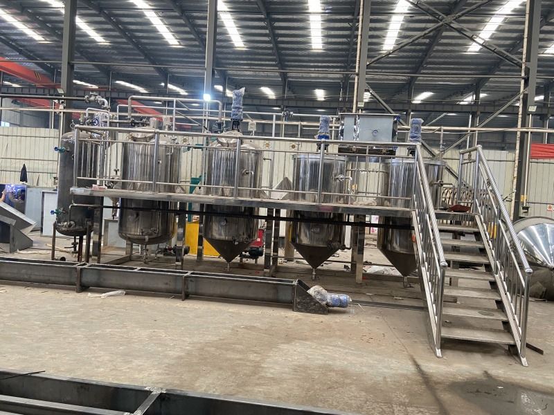 日处理10T动物油熬练生产线